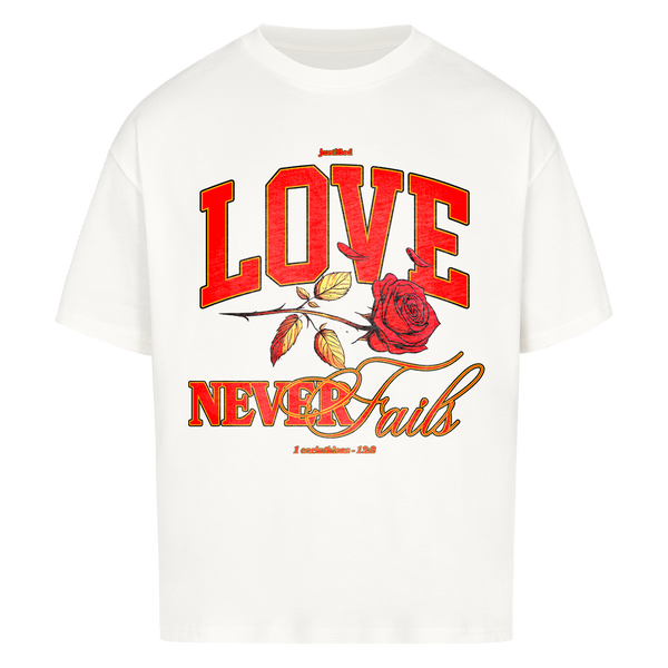 Love Never Fails - Oversized